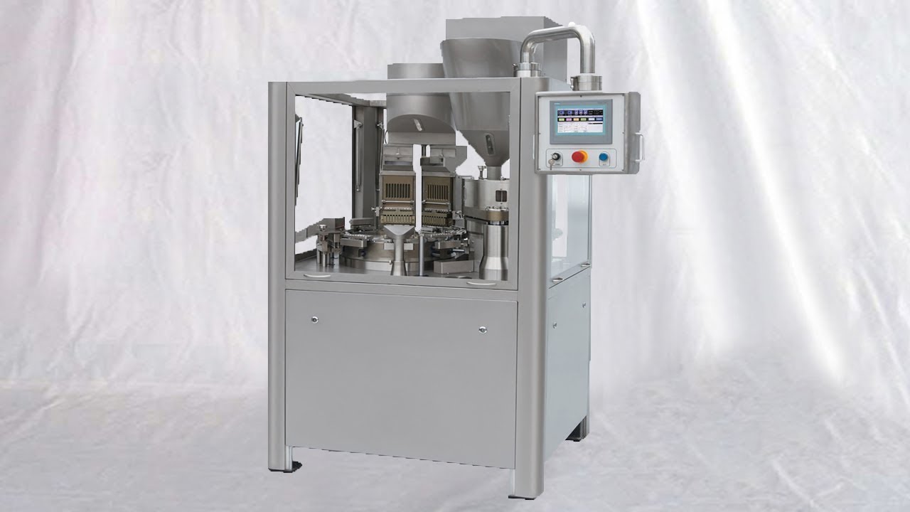 Fully automatic capsule filler low high speed filler polish coating date printing bagging equipment