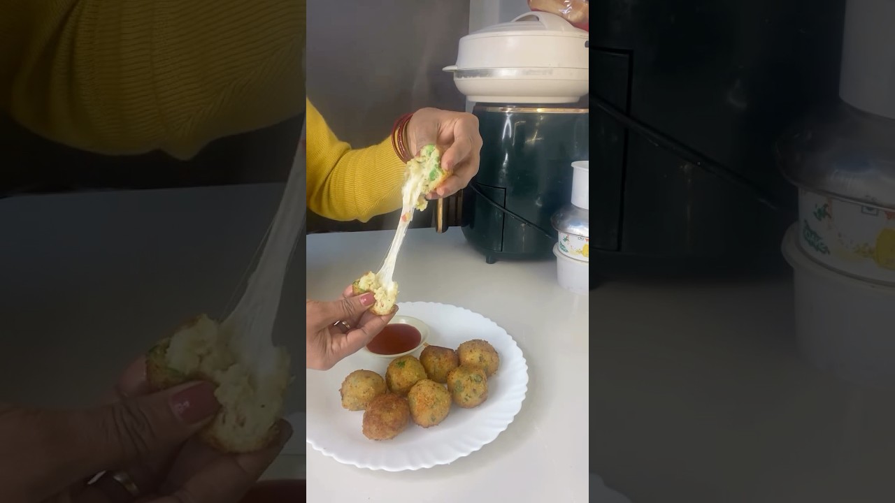 Cheese potato balls🥰🥰 