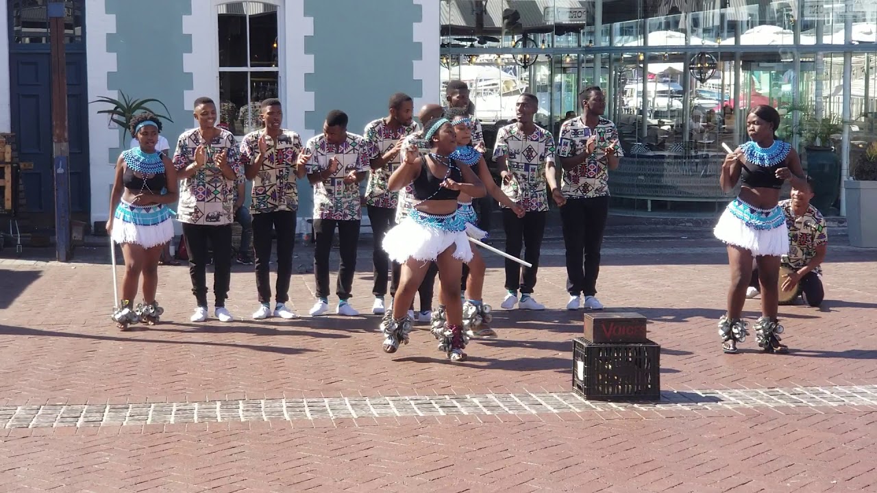 African traditional Dance 2020 at V&A Waterfront Cape town south africa