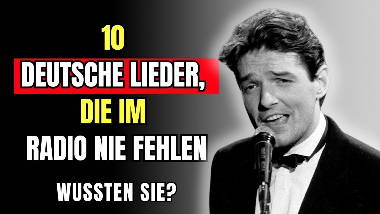 Die 10 besten deutschen Lieder, die im Radio nie fehlen.