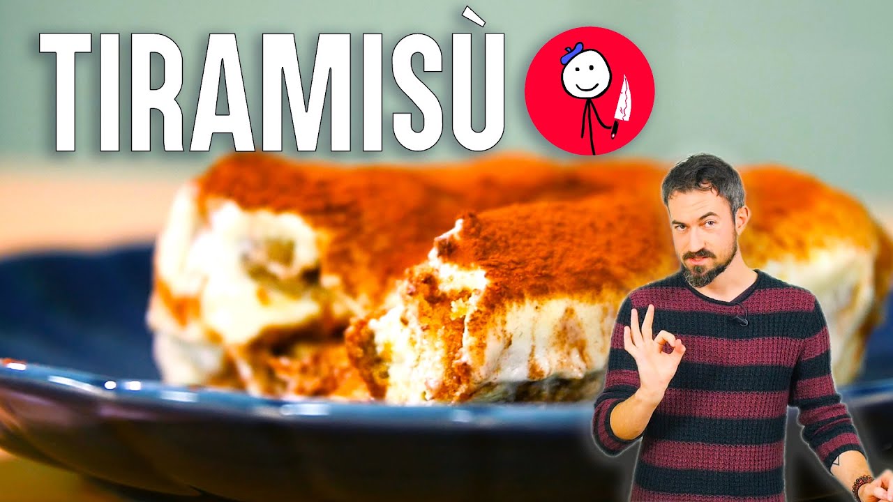 CARTONI MORTI 🔪 ci prepara il TIRAMISÙ - Andrea Lorenzon | Cucina da Uomini