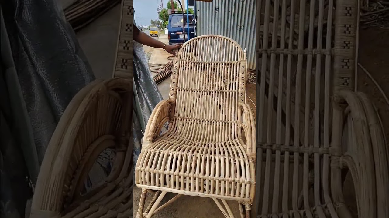 bamboo raking chair 🤗😍