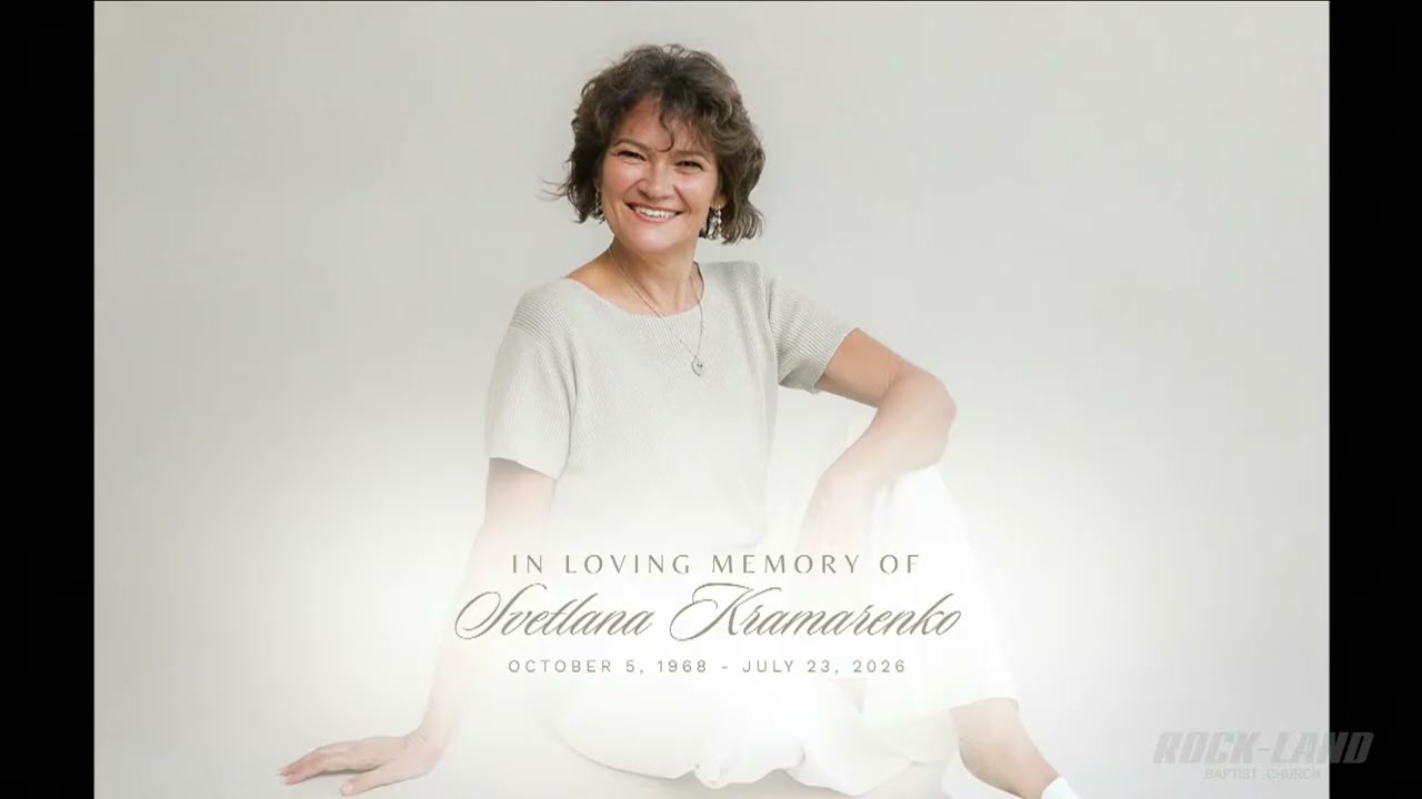 RBC LIVE 07-29-26 Светлана Крамаренко Предпохоронное Служение | Celebration of Life Service