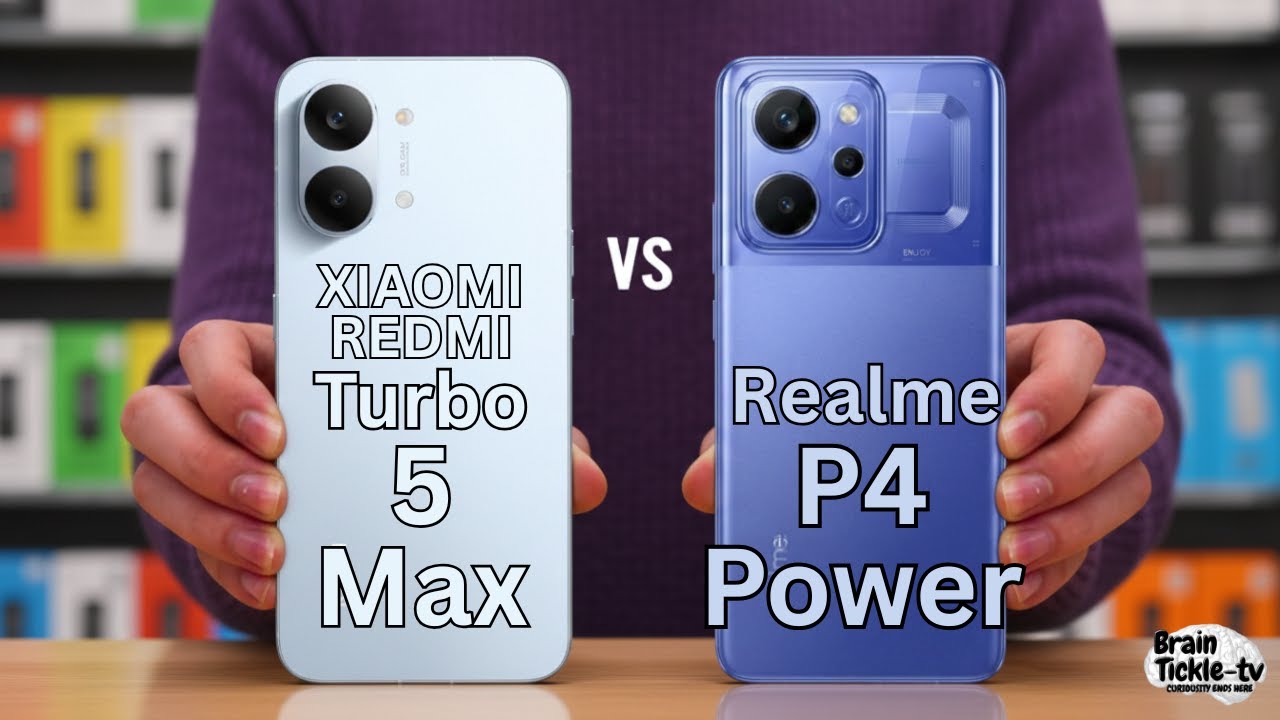 Xiaomi Redmi Turbo 5 Max vs Realme P4 Power (2026)