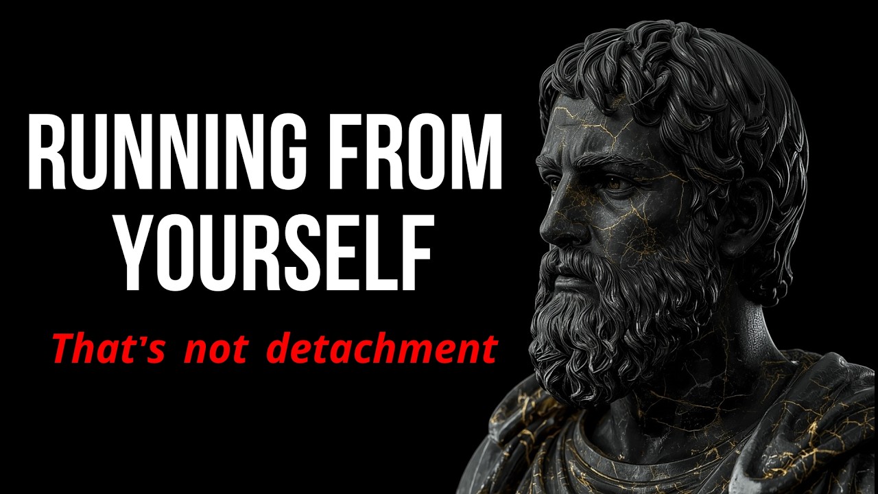 Stoic Detachment & Shame – You’re Not Detaching From Her, You’re Running From Yourself