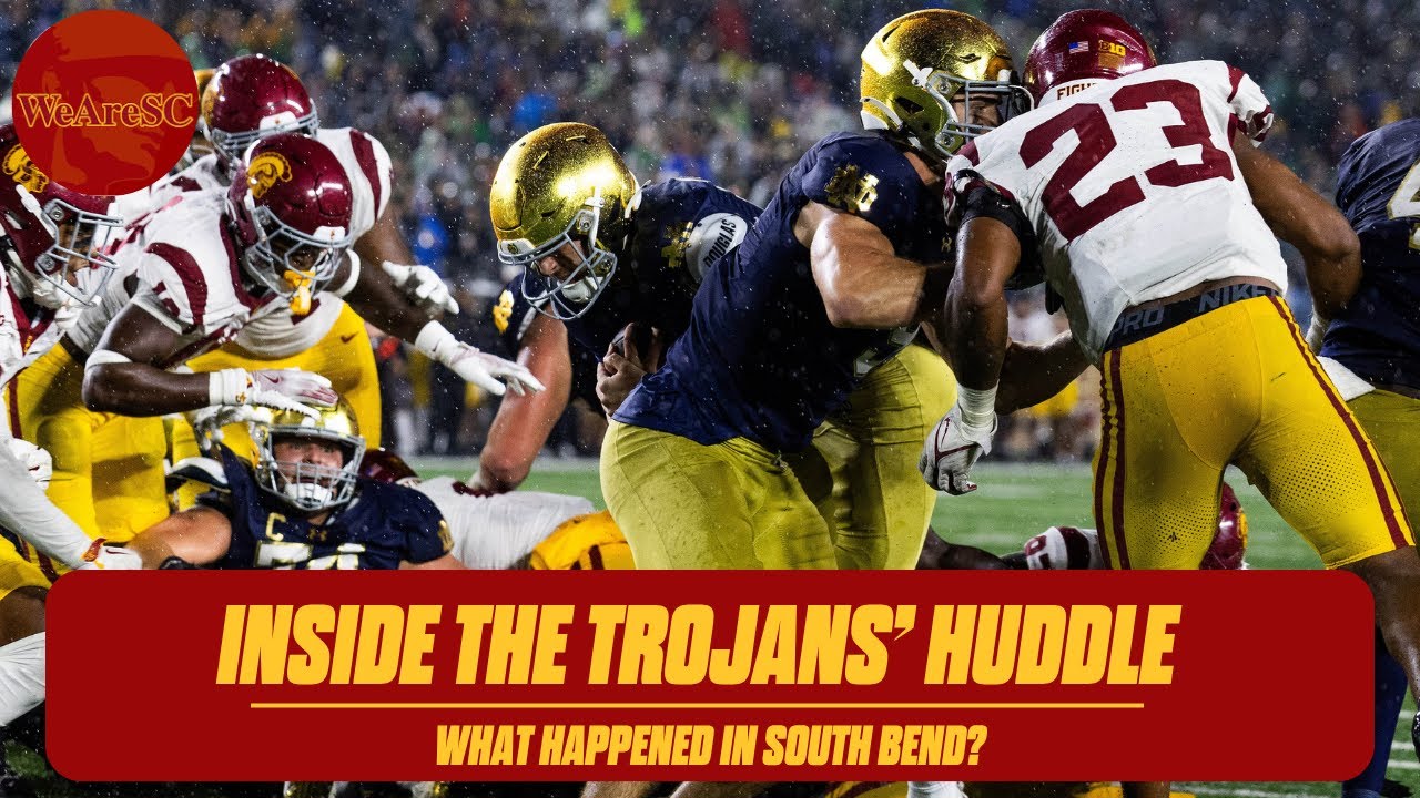 Inside the Trojans' Huddle: USC gets run over by Notre Dame