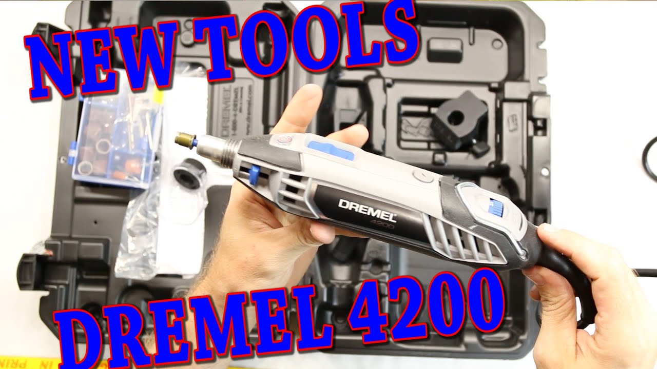 New Tool Unboxing The Dremel 4200 W/Quick Release Function