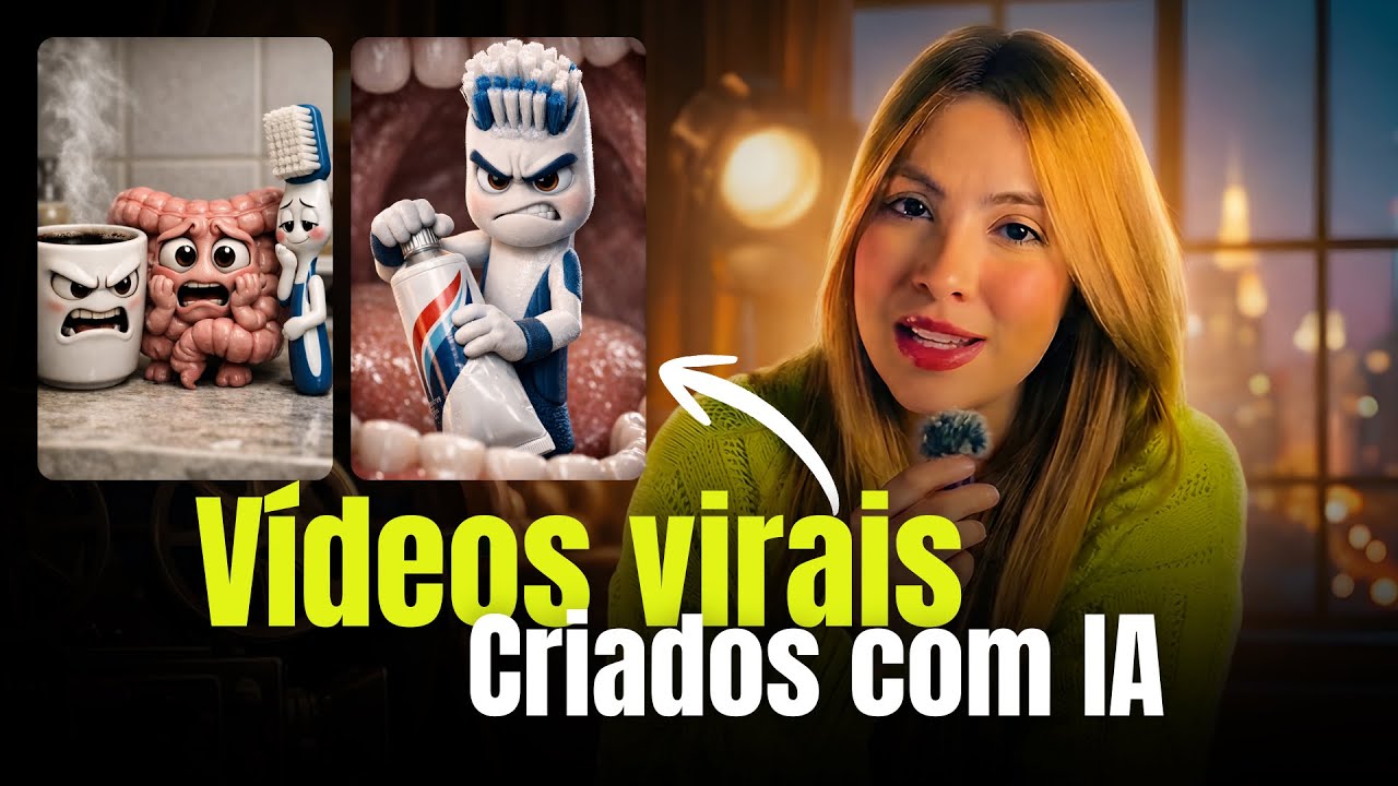 Como fazer os OBJETOS FALANTES com IA (trend viral)