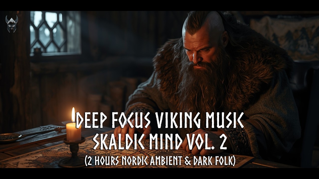 DEEP FOCUS VIKING MUSIC – Skaldic Mind Vol. 2 (2 Hours Nordic Ambient & Dark Folk)