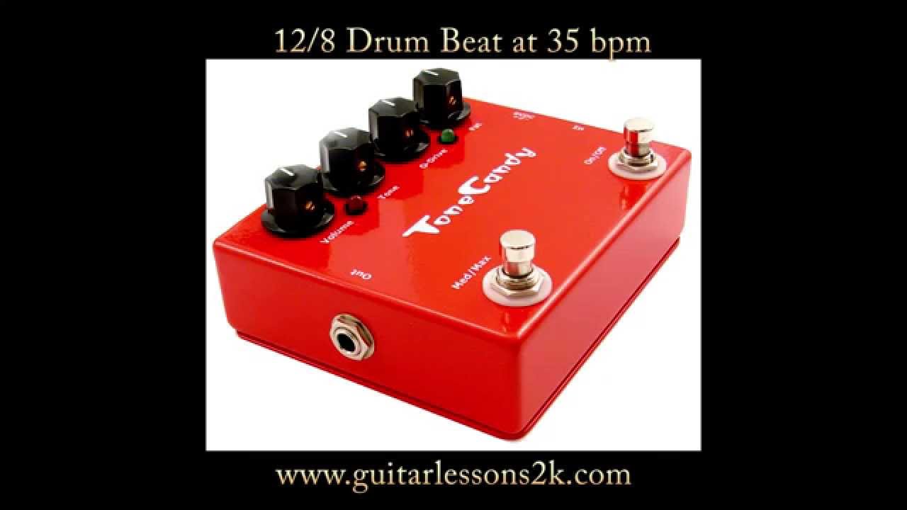 Drum Beats To Practice With:12/8 Drum Beat at 35 BPM