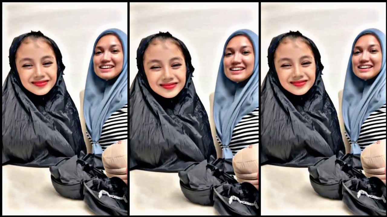 Puteri Sarah Liyana || Sumayyah Jadi Model Telekung Mama 😉