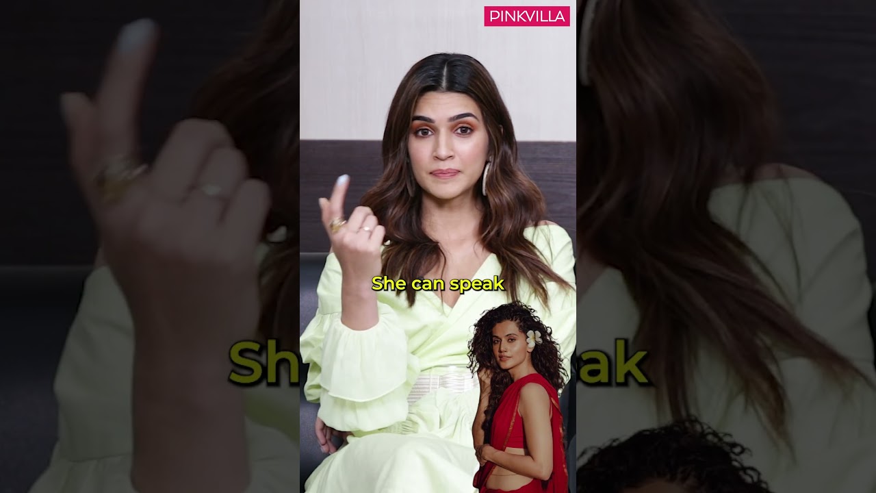Kriti Sanon Reveals SHOCKING Details About Actresses in Rapid Fire Round! 🤯🔥#shorts #game #bollywood
