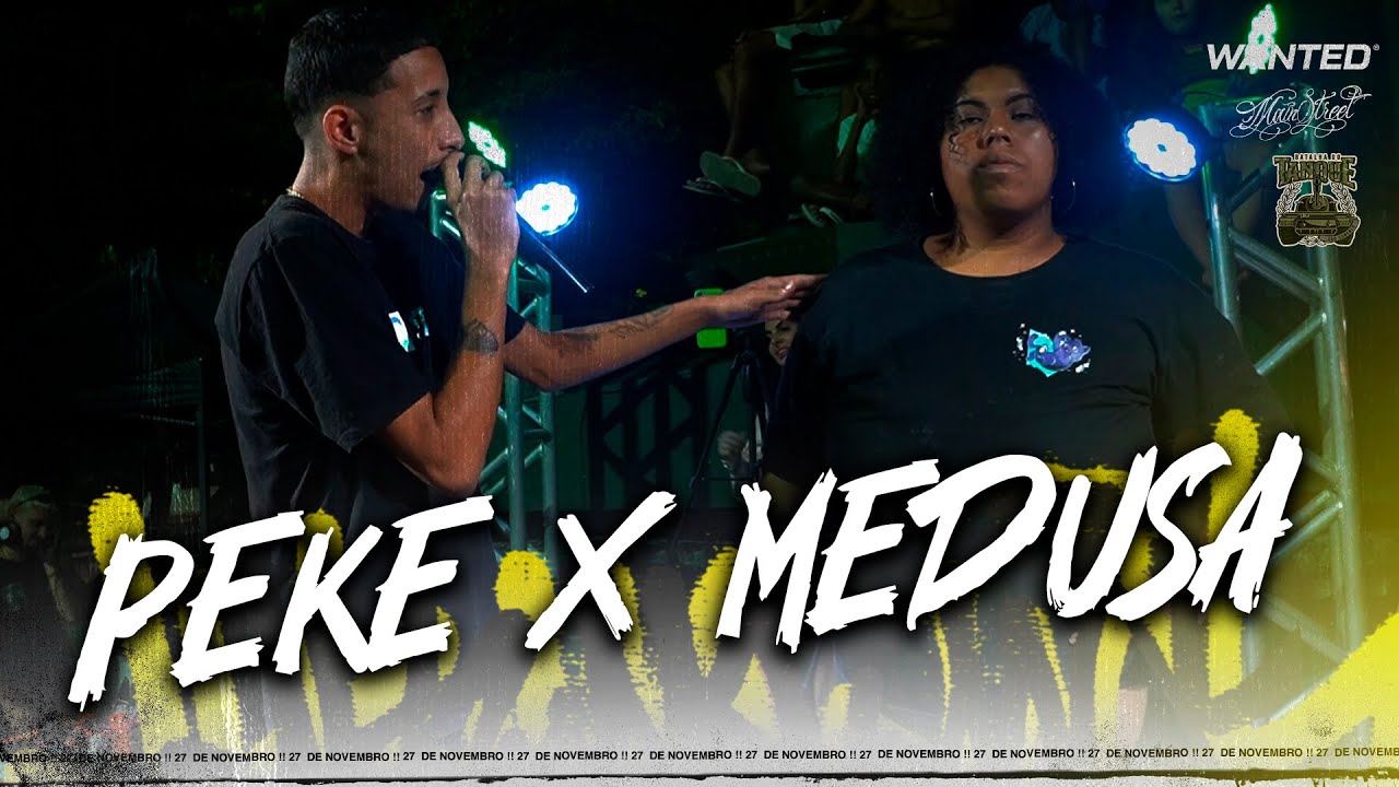 PEKE x MEDUSA ( MASSS OEEEEEE🤪) 1 FASE | Batalha do Tanque | RJ