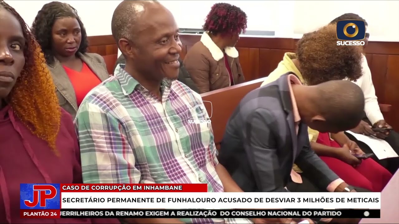 SECRETÁRIO PERMANENTE DE FUNHALOURO JULGADO ACUSADO DE DESVIO DE 3 MILHÕES DE METICAIS