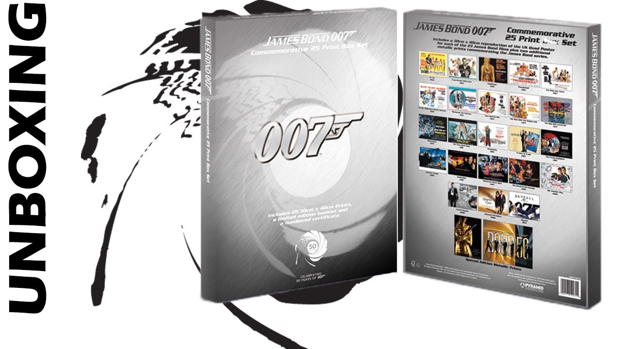 Unboxing! James Bond 50th Anniversary Box Set!! No: 0119 / 3007!! [2019]