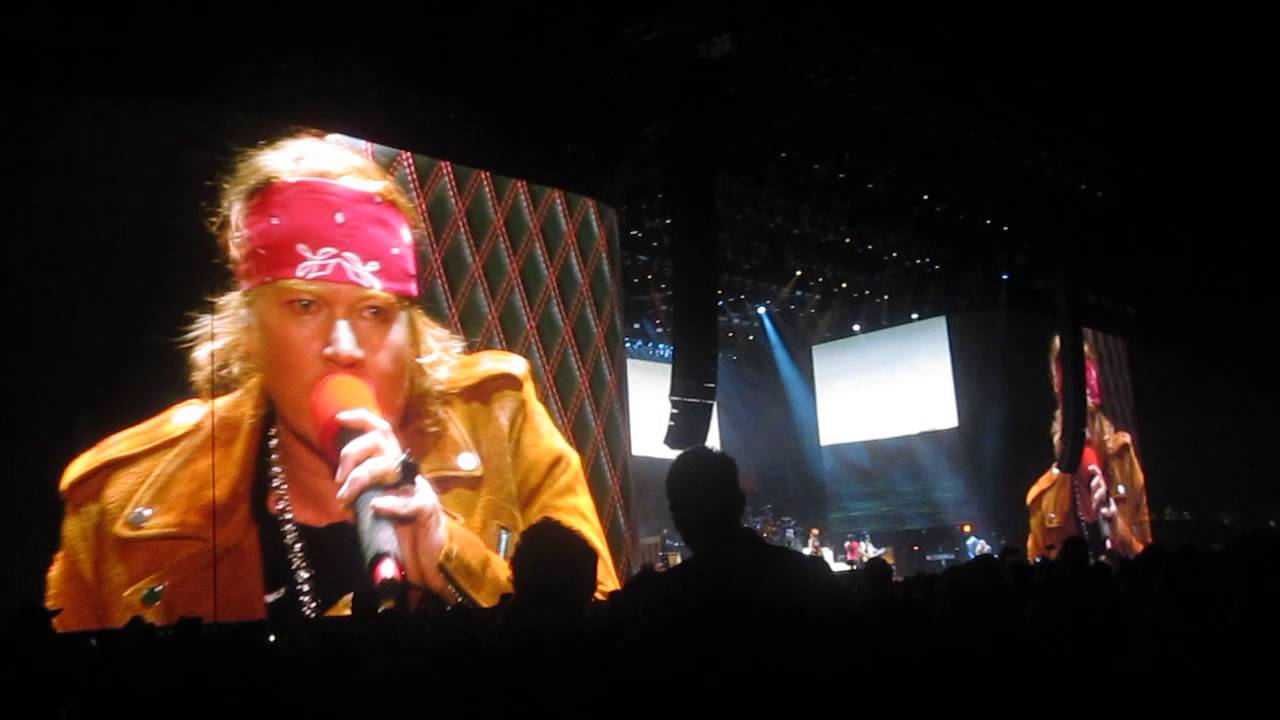 Patience - Guns N Roses @ Coachella Main Stage, 4/16/1016