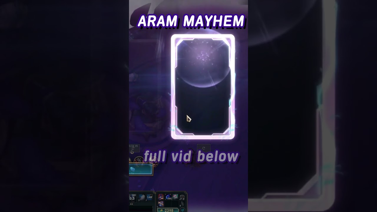 MADE AN OP HEIMERDINGER BUILD MAYHEM ARAM