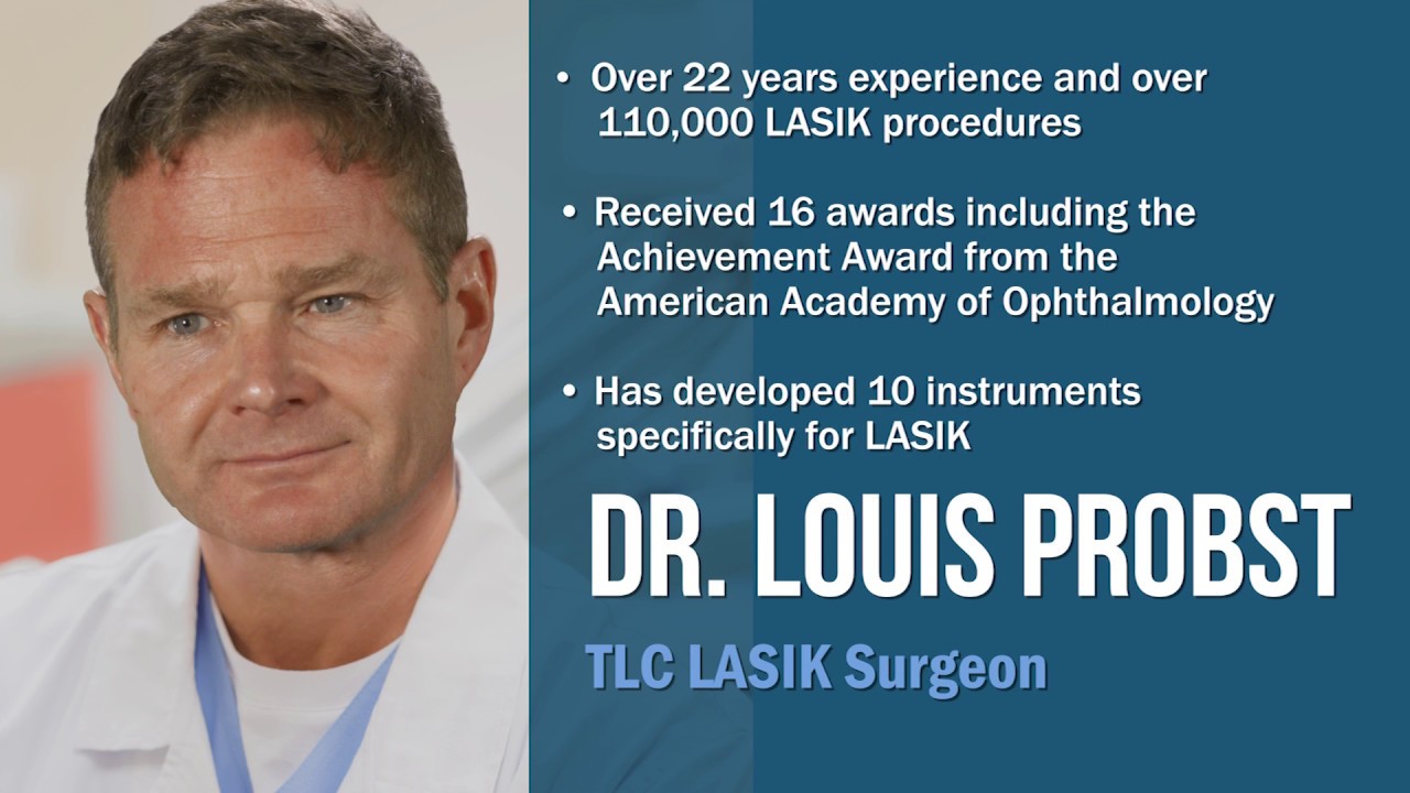 Dr. Probst shares his thoughts about getting LASIK at TLC