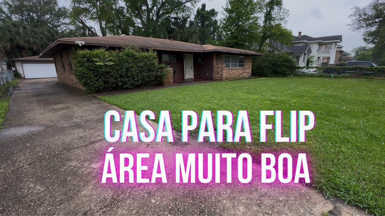 Casa muito boa para comprar e fazer um Flip aqui nos EUA