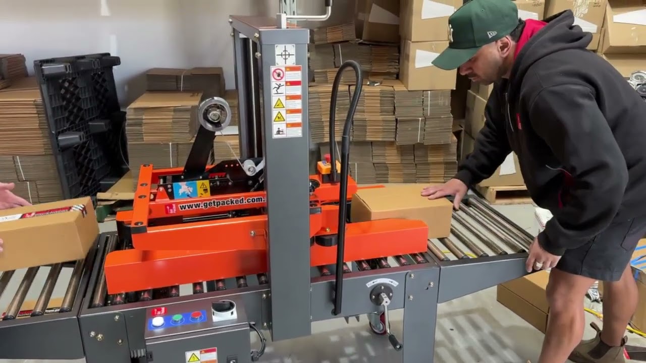 Low Box Taping Machine - Carton Sealer