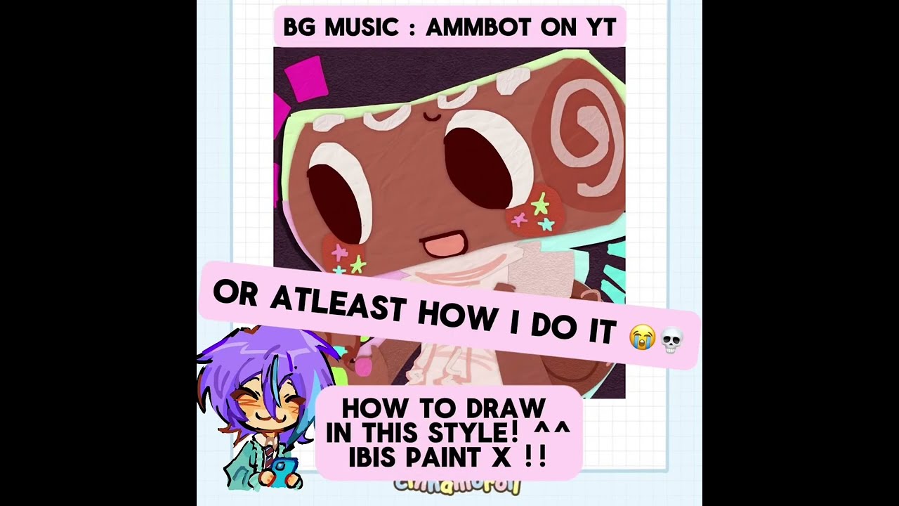 PAPER ART TUTORIAL!!! || IBISPAINT X!! || cheezyx3