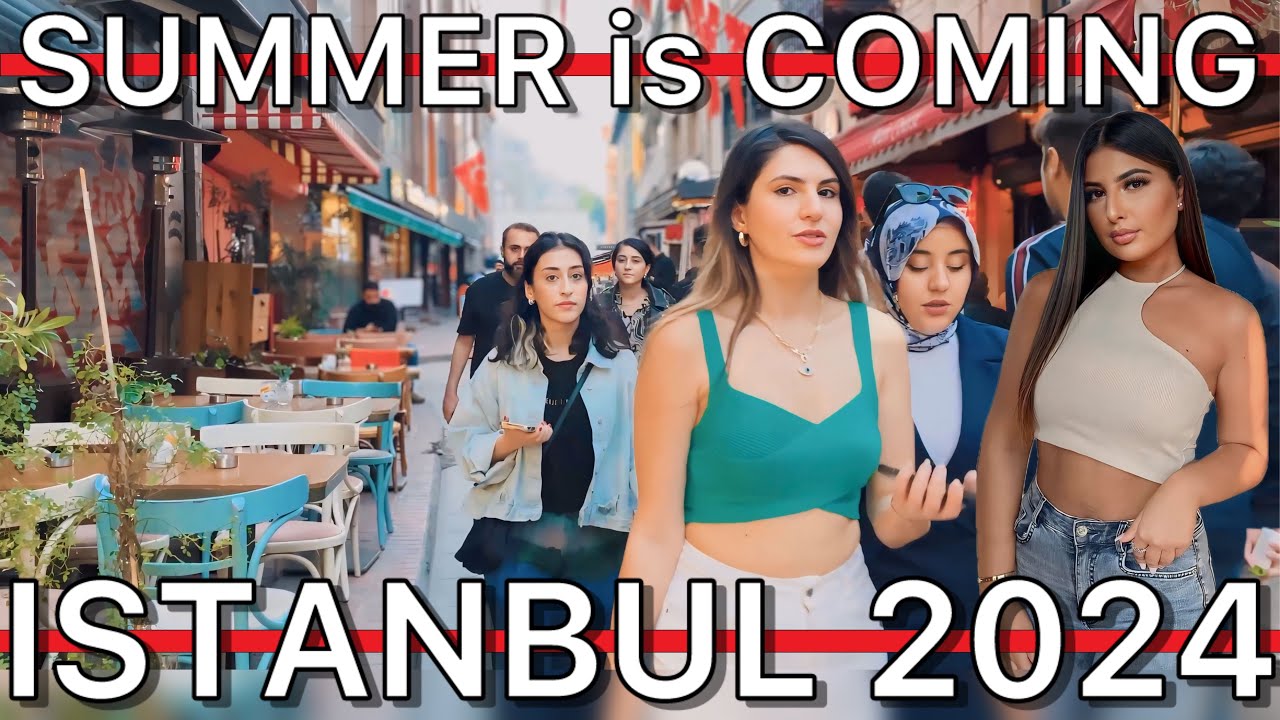 Turkiye🇹🇷Istanbul Beyoglu,Istiklal Street,GalataTower,Karakoy,Besiktas,Taksim Square Walking Tour|4K