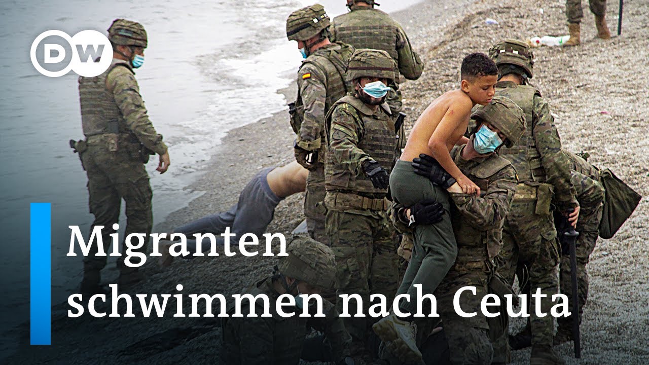 Spanien setzt Militär ein, um Migranten vom Übertritt in die Enklave Ceuta abzuhalten