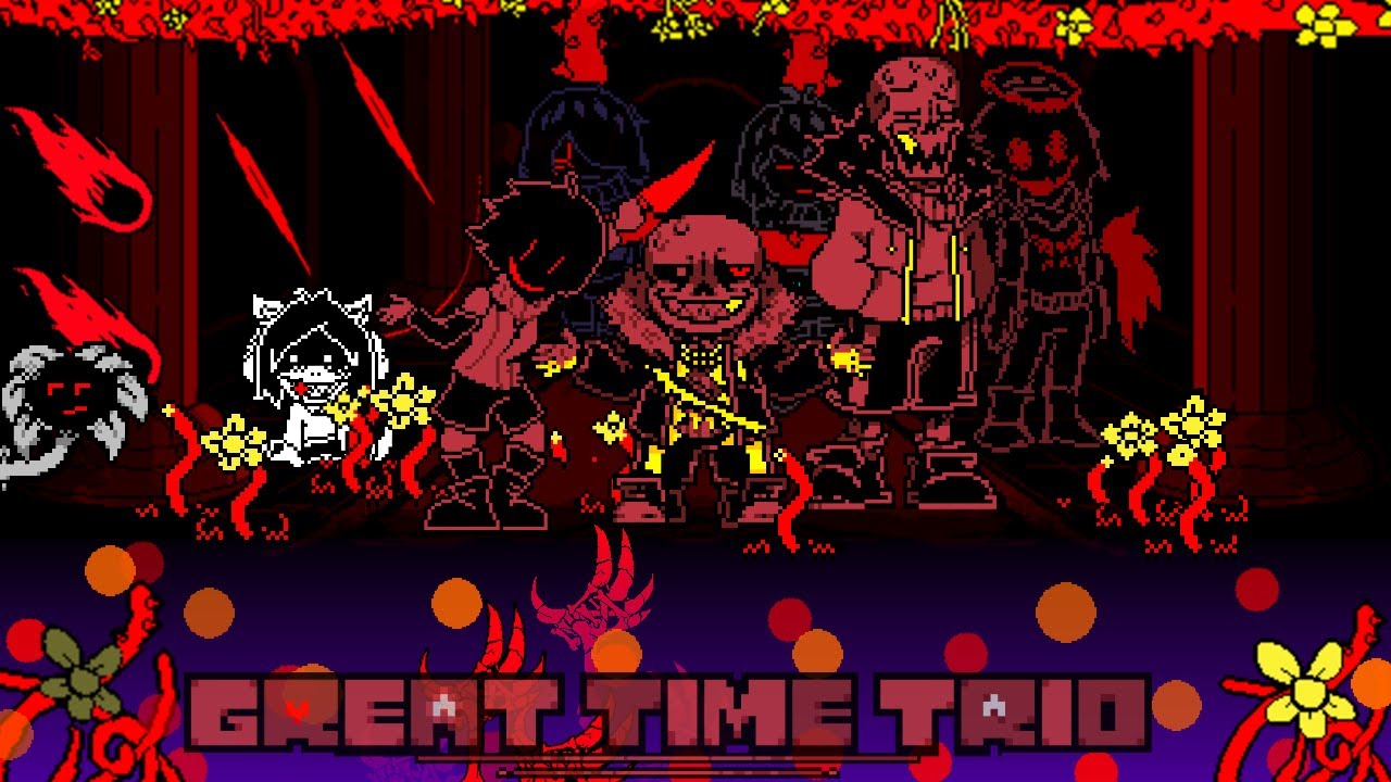 Great Time Trio  R.E.M.A.K.E [No Heal] all phases +  extra's by BadtrapBBits