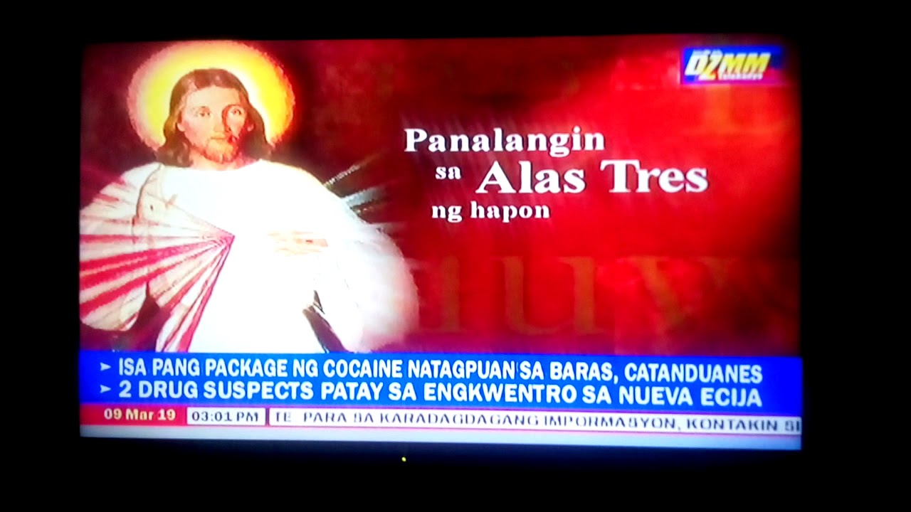 Haybol Pinoy CBB/3 O'Clock Prayer (DZMM)