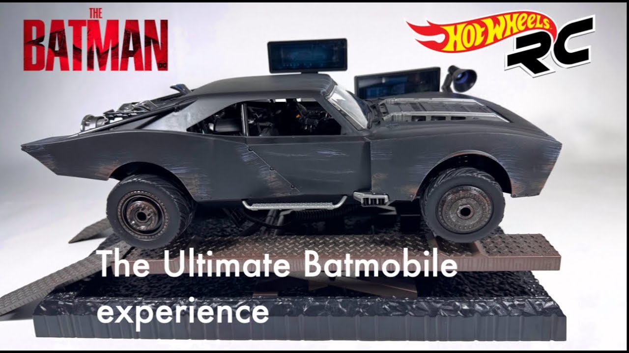 The ultimate Batmobile experience Mattel Creations, Hot Wheels RC escala 1/10