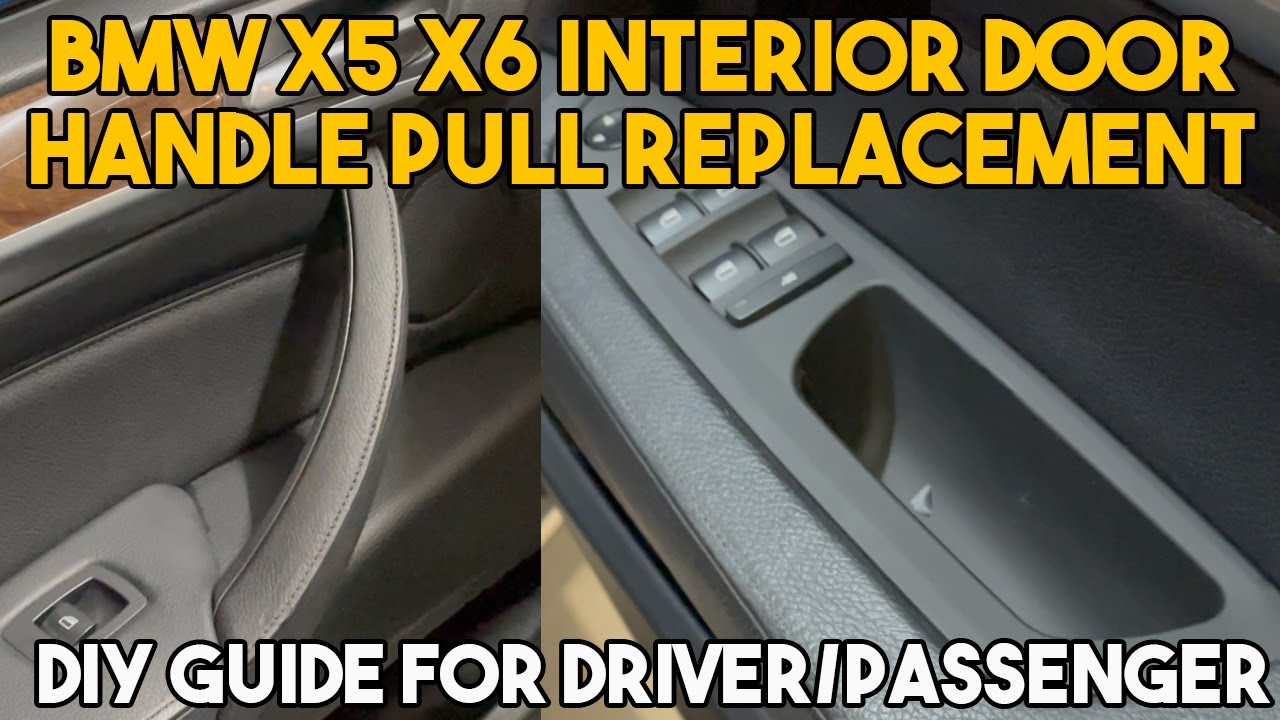 Замена внутренней ручки двери на Aliexpress для BMW E70 E71 X5 X6 2008-2013. Руководство по самос...