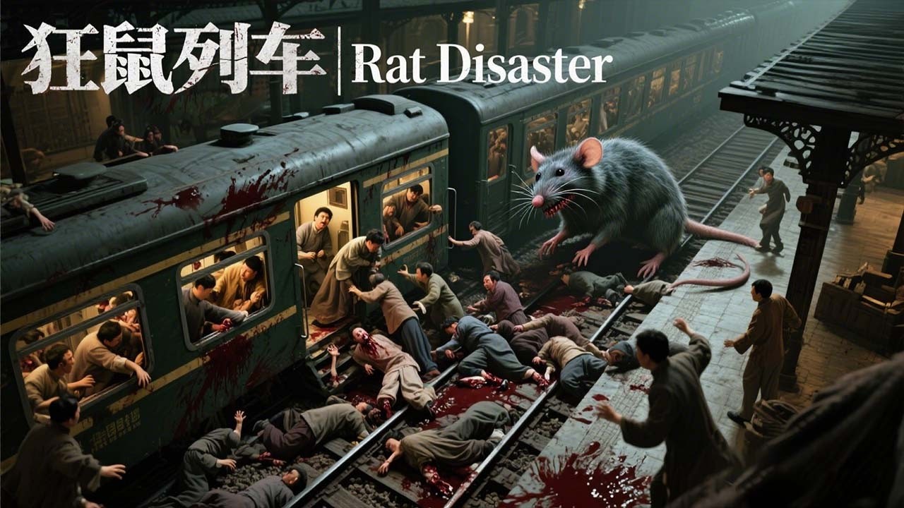 《狂鼠列车 | Rat Disaster》死亡列车暴走！鼠王觉醒血洗车厢，幸存者极限反杀太炸裂