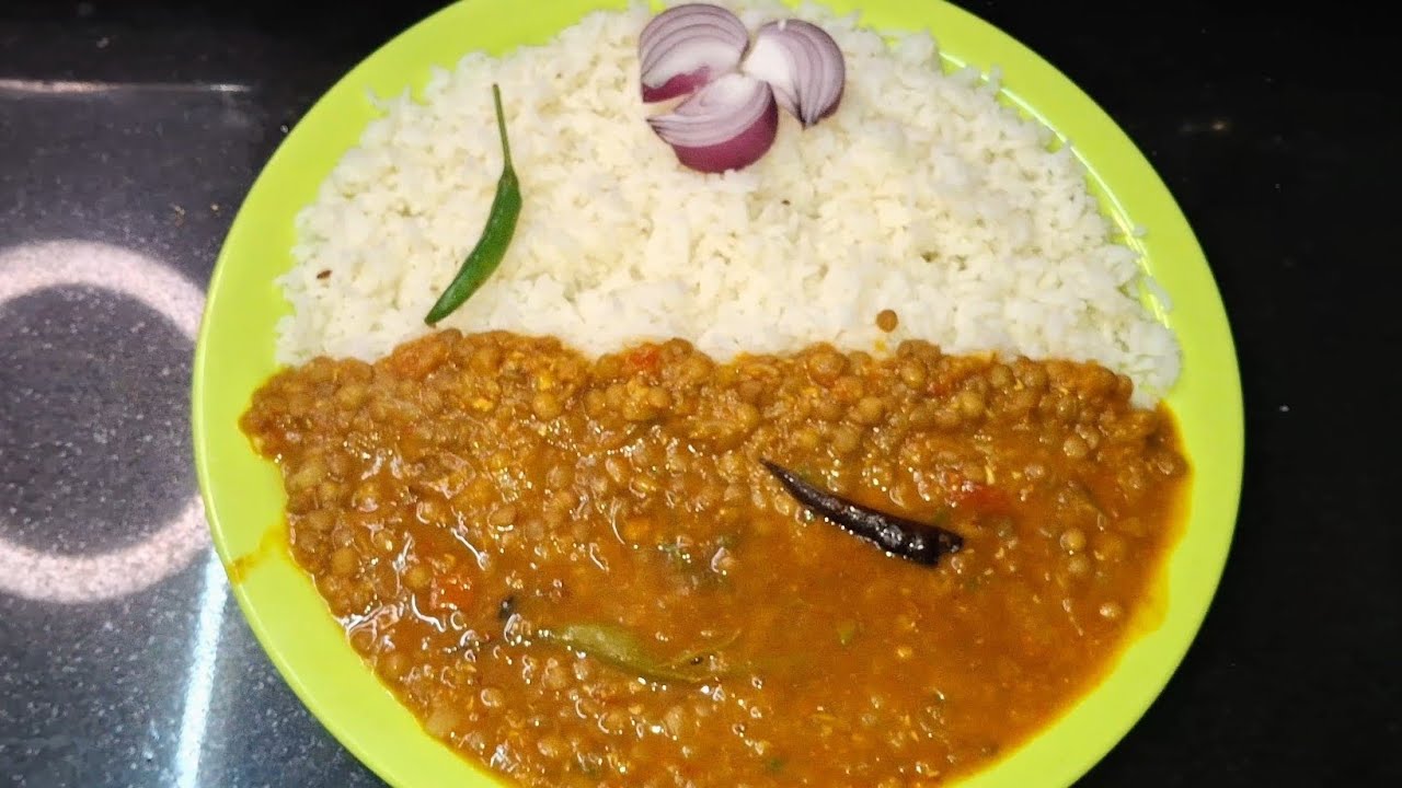 Super Delicious Akhaa Masoor Daal Or Chaval😍😘