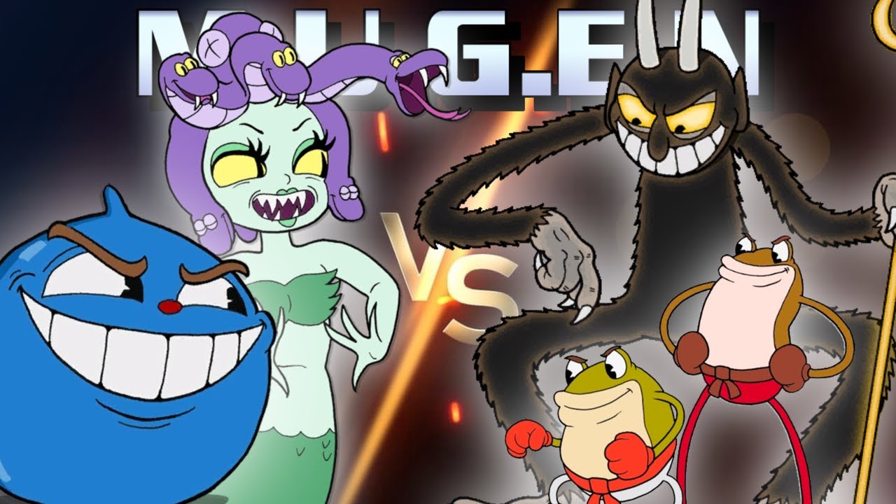 Cala Maria & Goopy Le Grande vs The Devil Phase 1 & Ribby and Croaks - Mugen Battle
