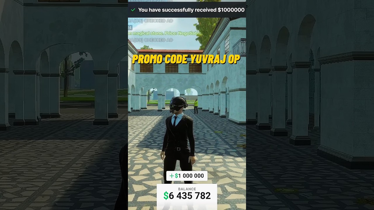 RP GRAND LATEST 1 MILLION DOLLAR PROMO CODE 💰 | Open World Mobile Game #shorts #rpgrand #promocode