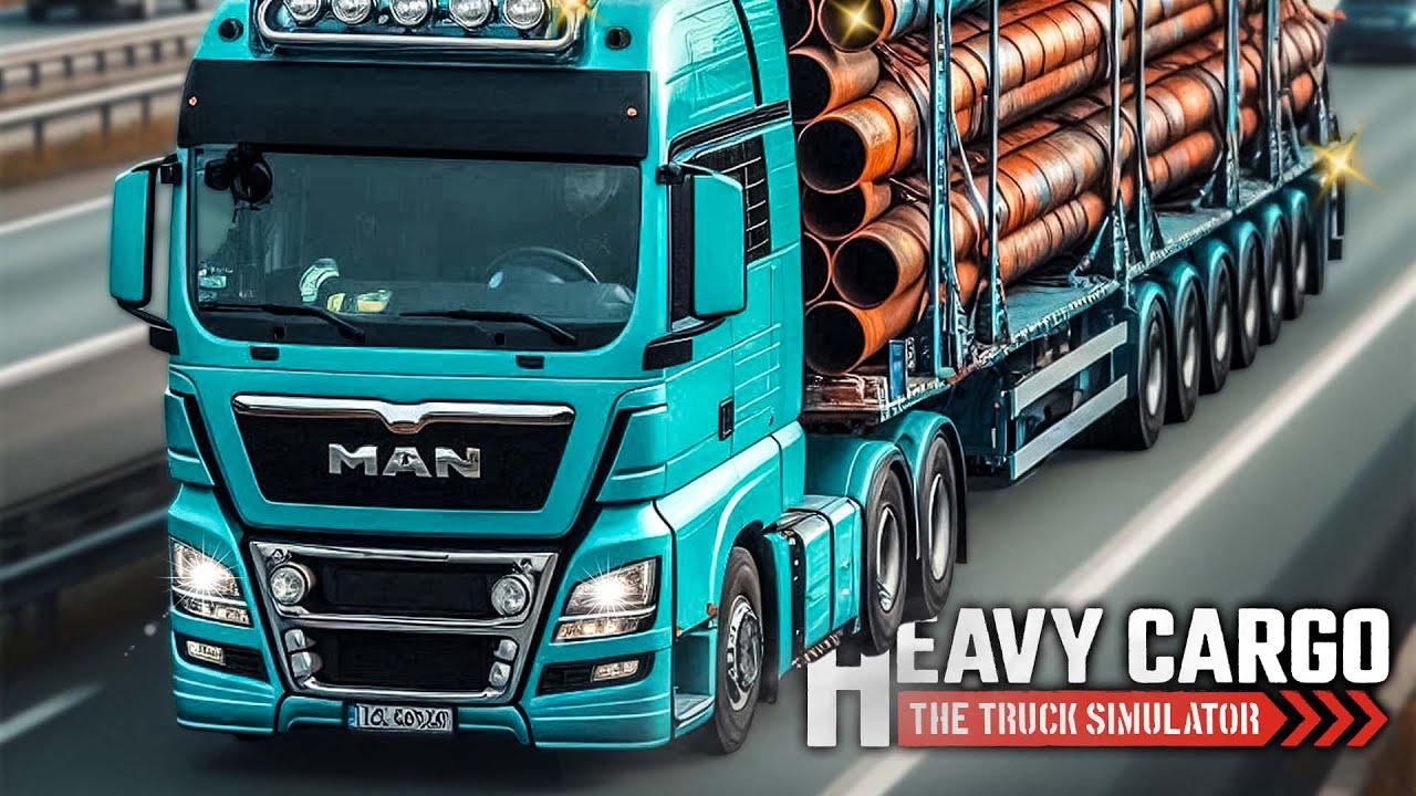 Überbreiter TRANSPORT Richtung STEINBRUCH  - HEAVY CARGO der SCHWERLAST TRANSPORT TRUCK SIMULATOR #2