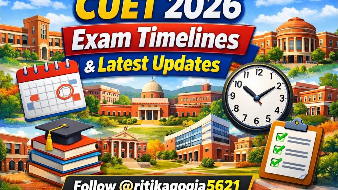 CUET 2026 Students Alert 🚨 | Exam Timeline & Latest News#cuetug2026 #cuet2026 #ritikagogia5621 