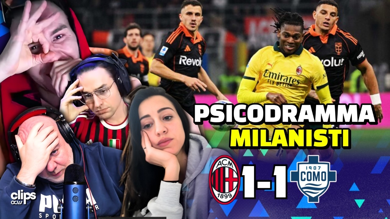 MILAN - COMO 1-1 | SOLO UN PAREGGIO PER ALLEGRI! L'INTER ALLUNGA! ADDIO AL SOGNO SCUDETTO?