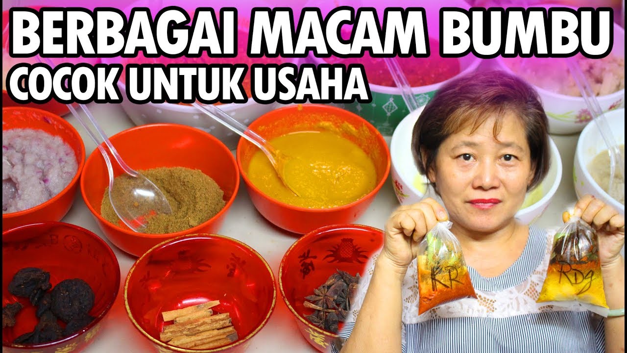 MEMBUAT BERBAGAI MACAM BUMBU DAN BISA UNTUK USAHA!!!