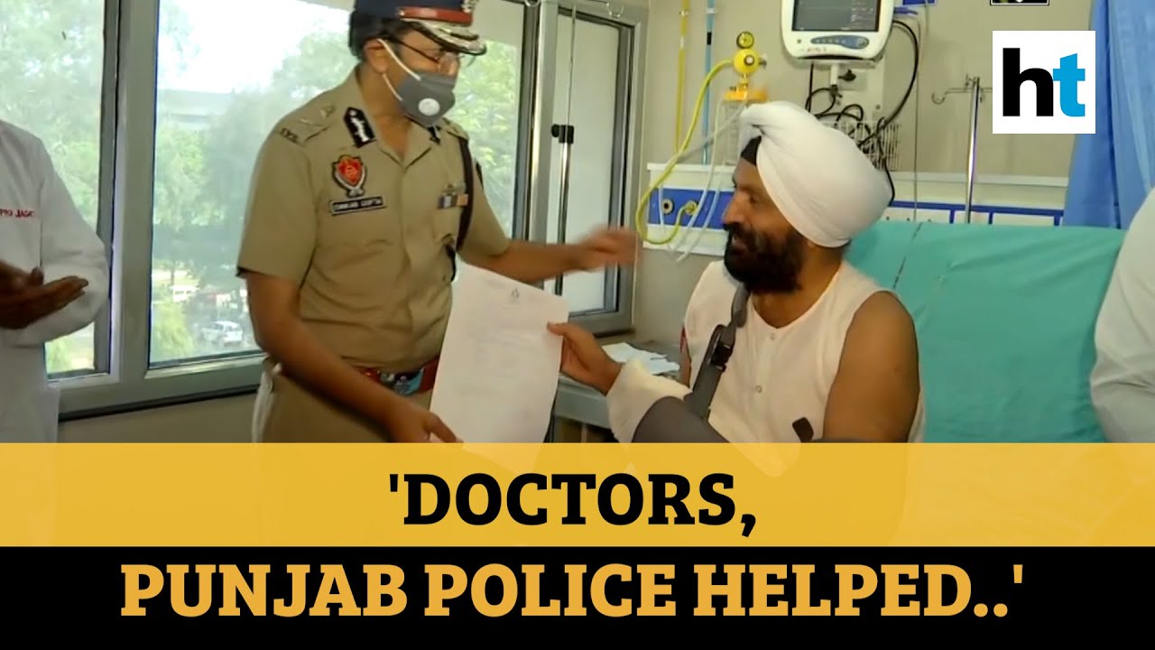Punjab cop, whose hand was chopped off in Patiala, released from hospital
