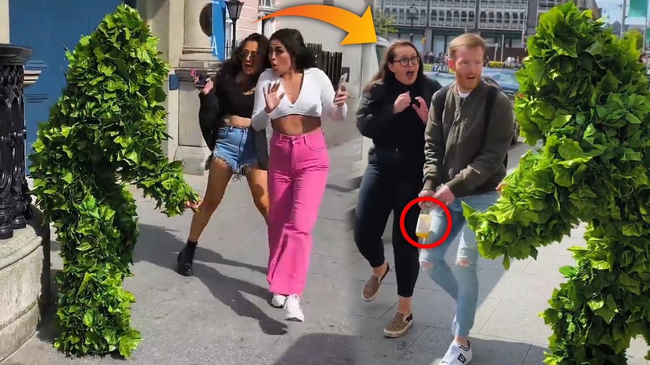 Crazy Bushman Prank Gone Wrong Unexpected Reactions
