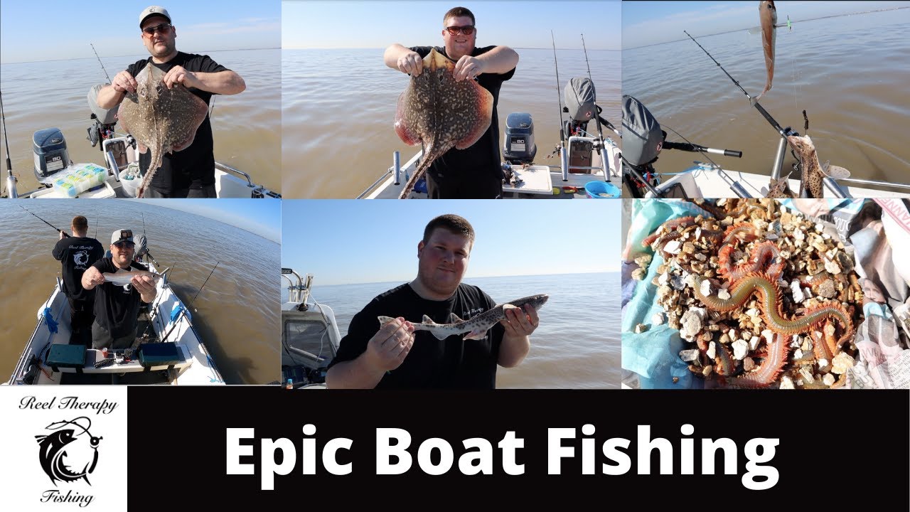 Epic Boat Fishing Session/ Rays / Dogfish / Whiting / Pouting. Uk Small Boat Fishing.