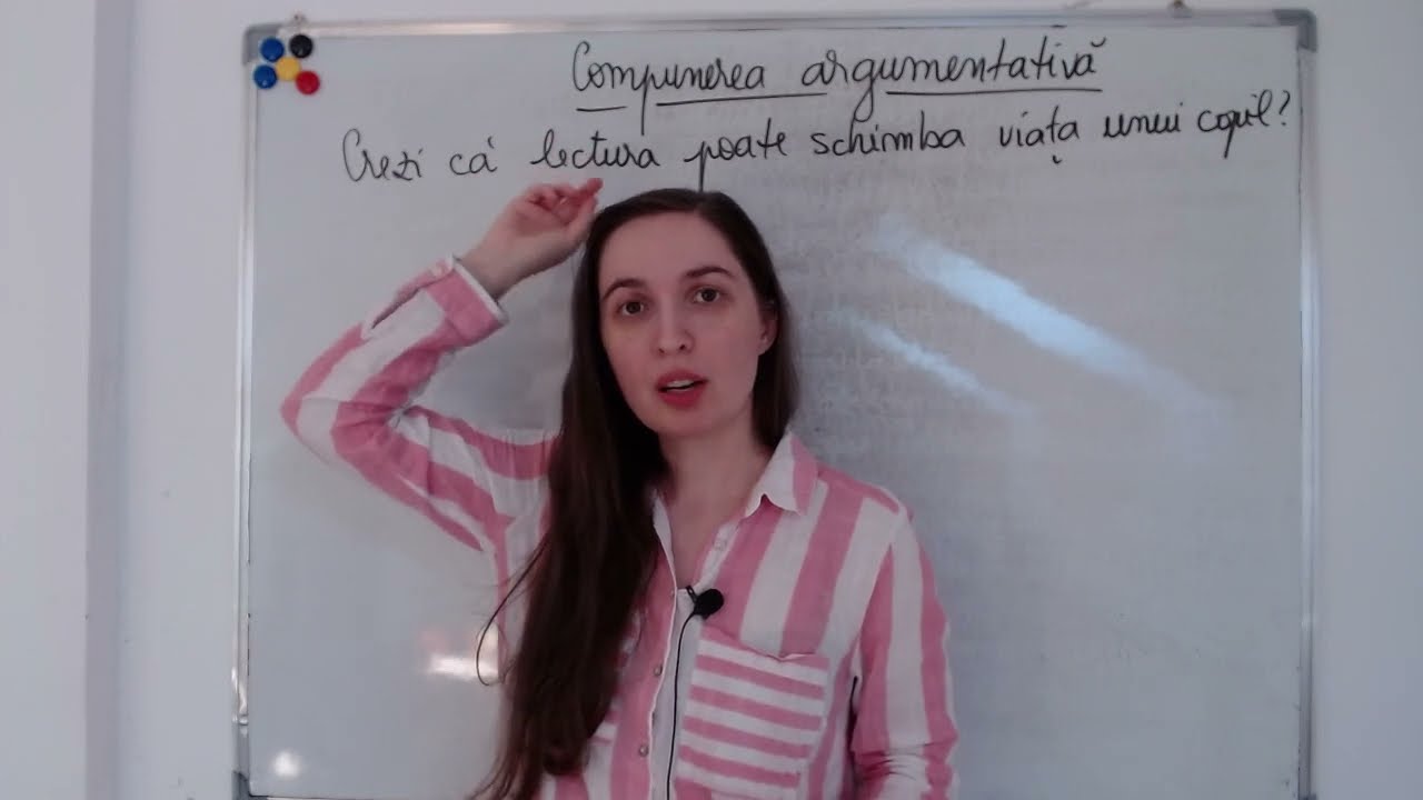 Compunerea argumentativă - Evaluare națională 2024