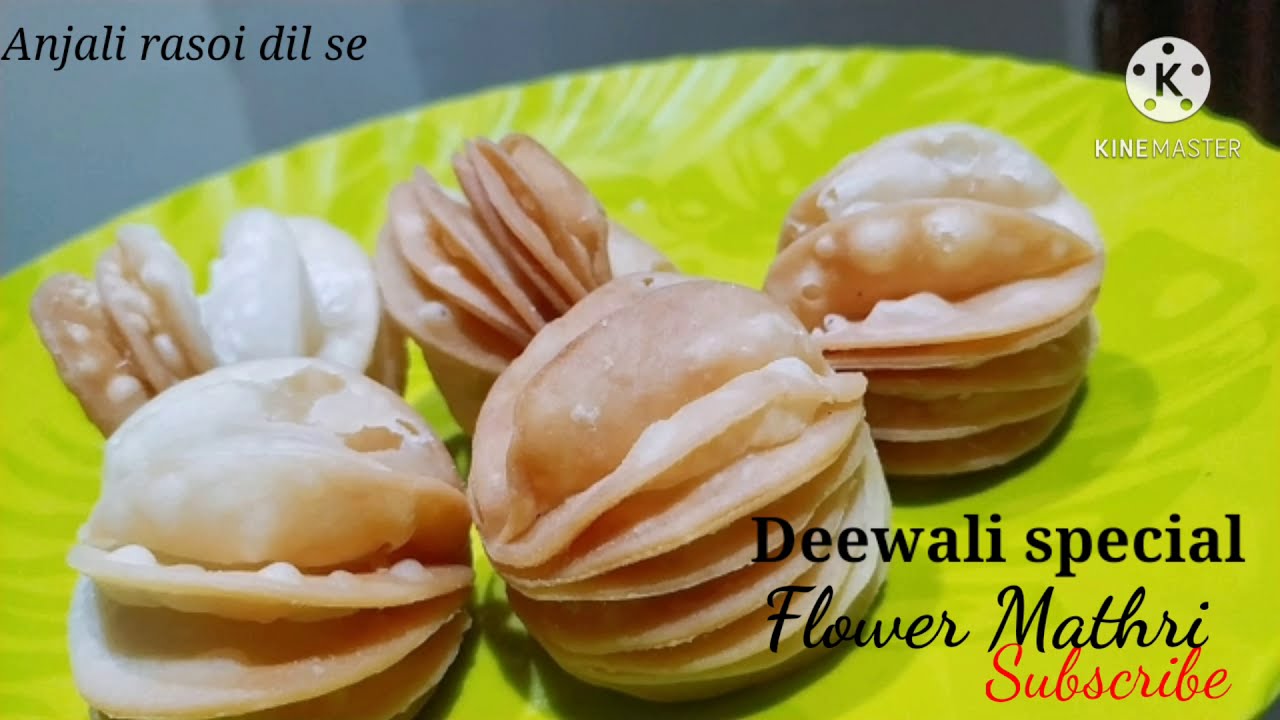 Mathri Deepawali special Banaye New design Ki Mathri | Flower Mathri | Layered Mathri | Diwali Nasta