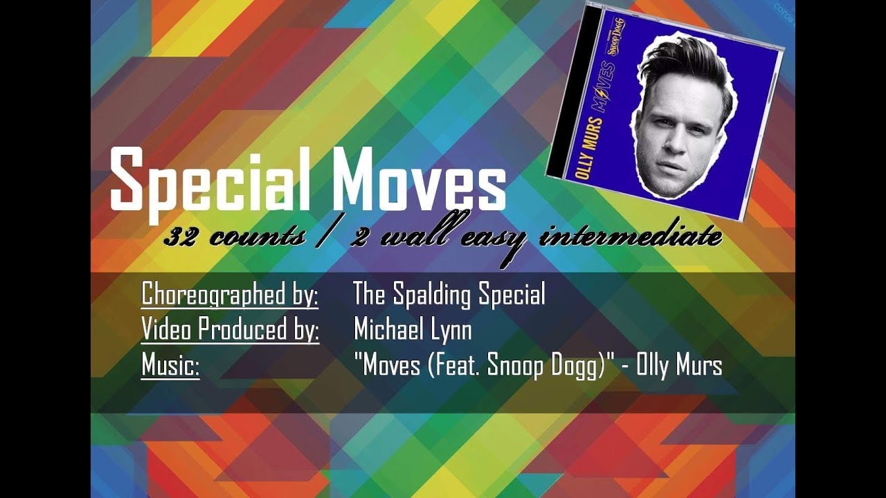 Special Moves (Line Dance by The Spalding Special) (It's Your Moves) CBA 2019