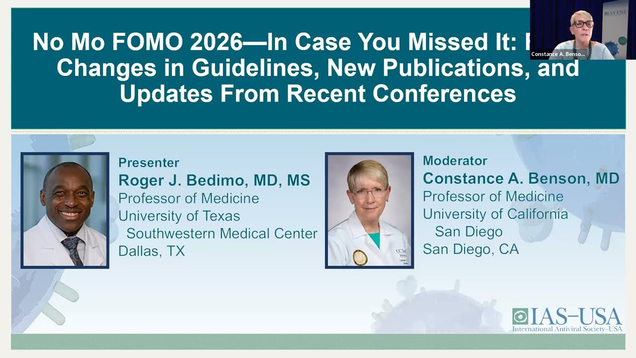No Mo’ FOMO 2026: Changes in Guidelines, New Publications, & Updates From Recent Conferences