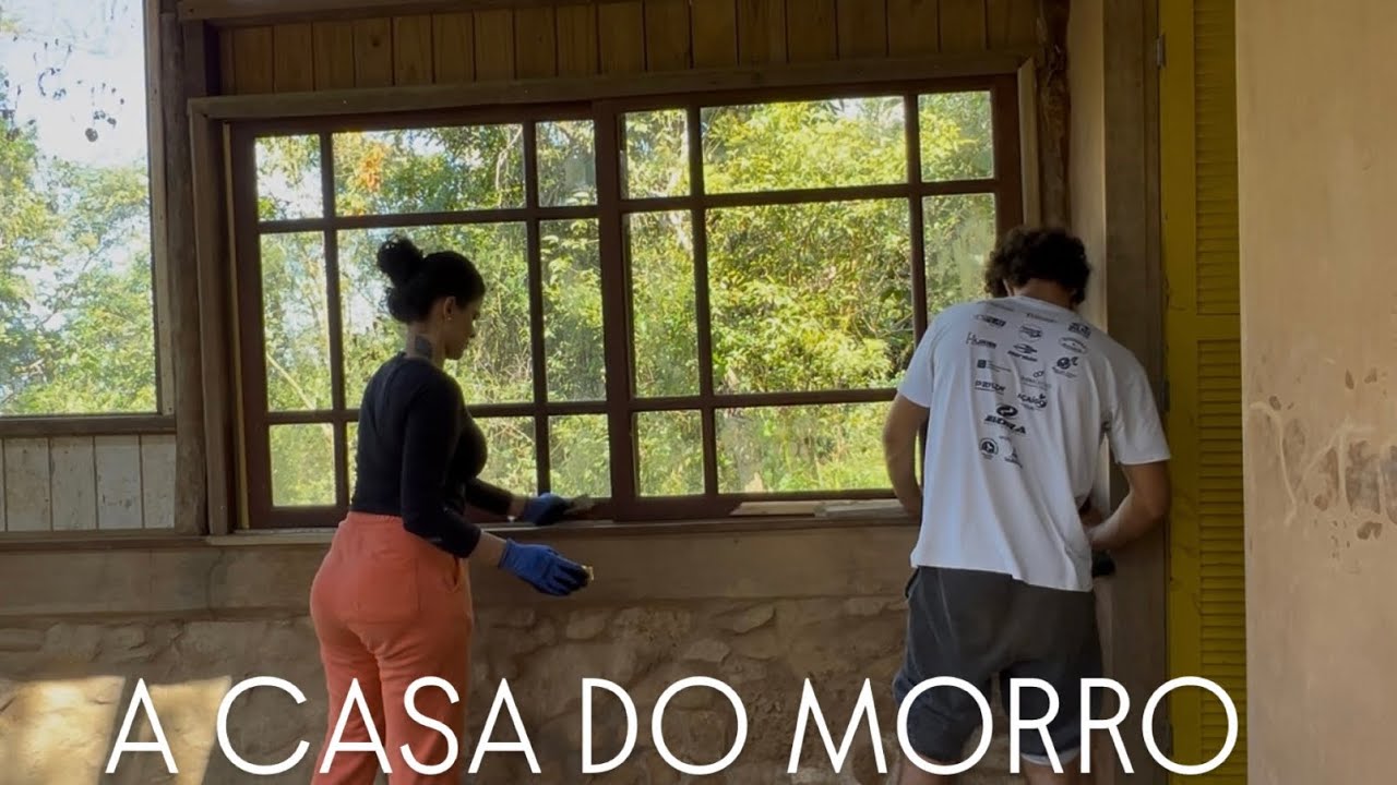 PINTANDO AS ABERTURAS - LIXANDO E PASSANDO VENENO 