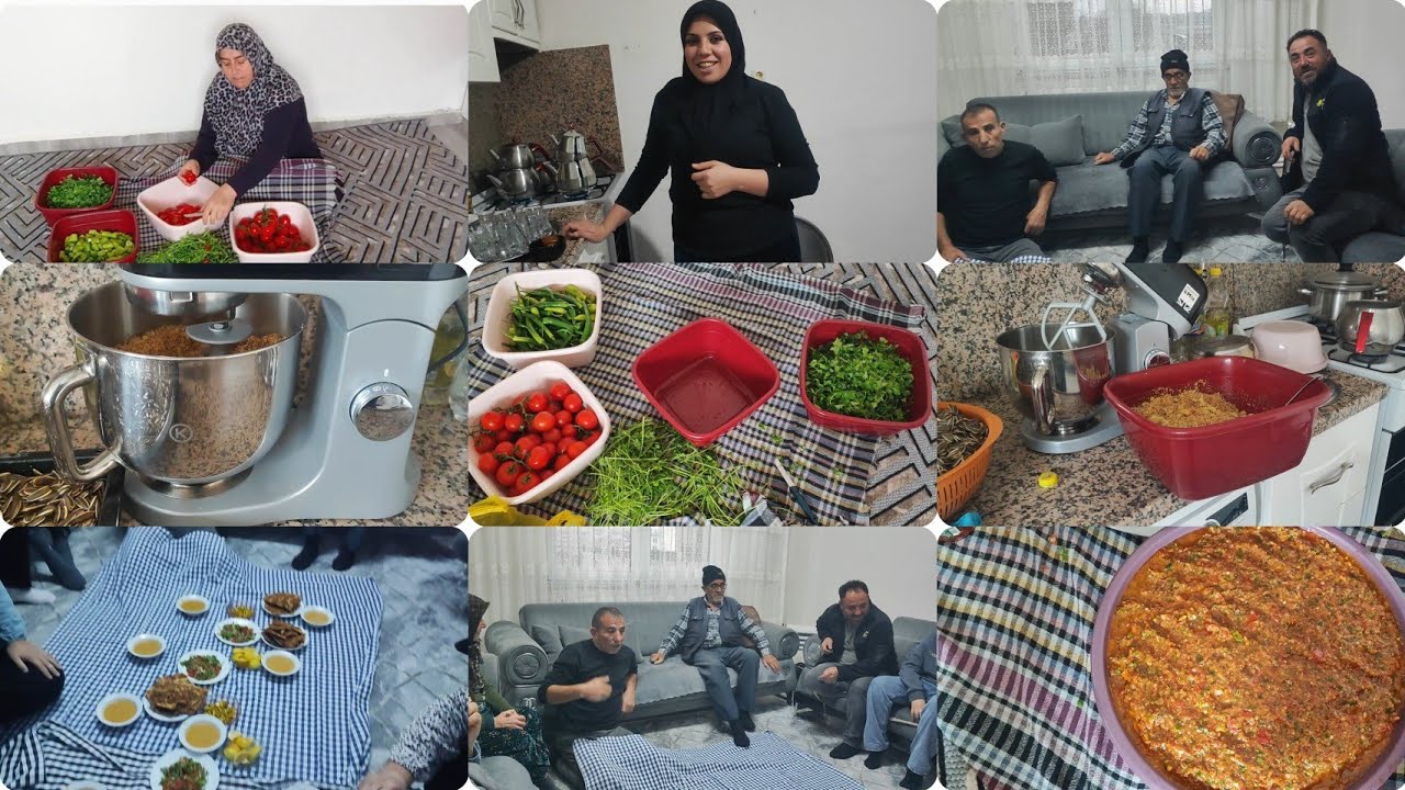 BEKLENEN GÜN GELDİ⁉️30 KİŞİLİK BÜYÜK DAVET⁉️60 ADET ETLİ EKMEK YAPTIRDIK👏🏻