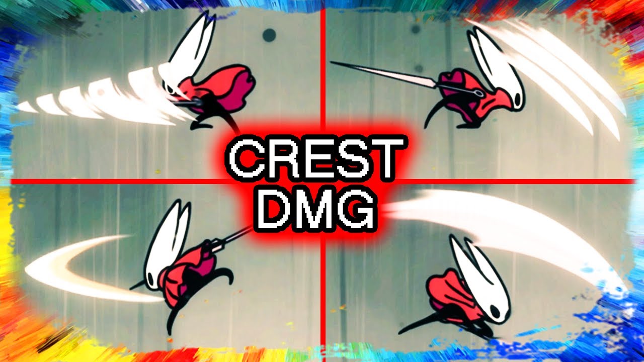 Hollow Knight Silksong All Crests BASE DAMAGE VALUE Showcase