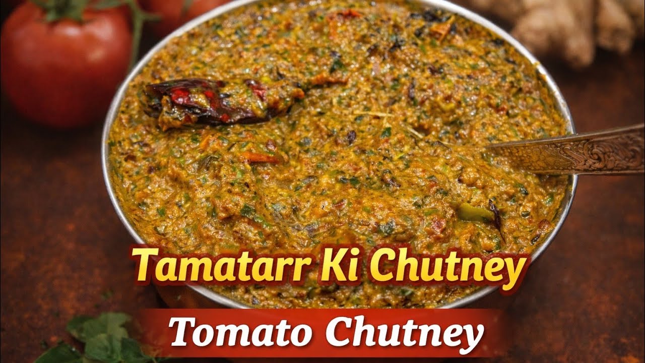 Tomato Ki Chutney | Sirf 5 Minute Me Chatpati Recipe 😍 #TomatoKiChutney #TamatarKiChutney 